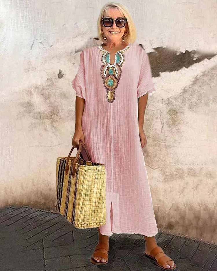 Alexis | Embroidered Beauty Dress