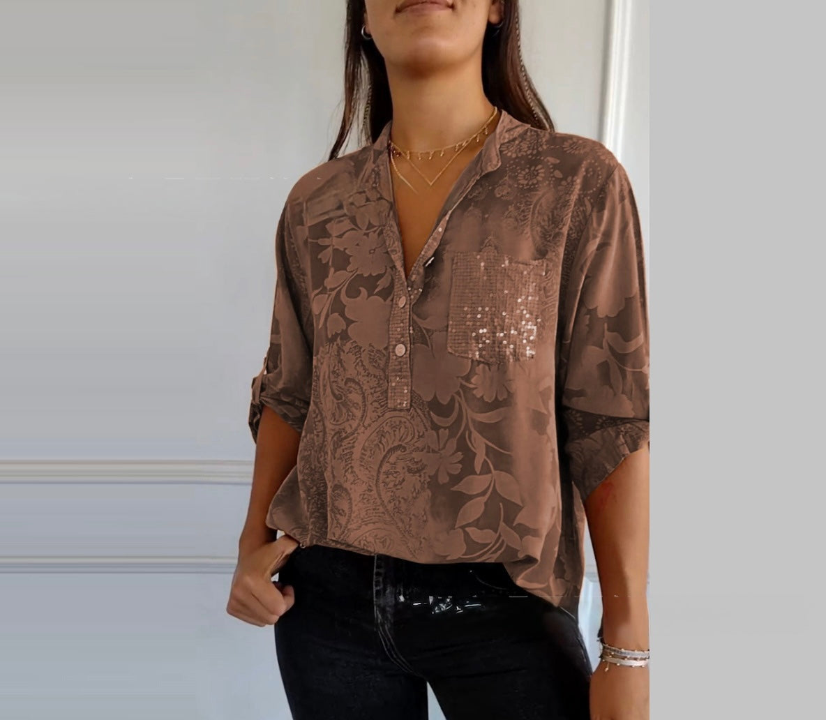Fallon | Flora Touch Shirt