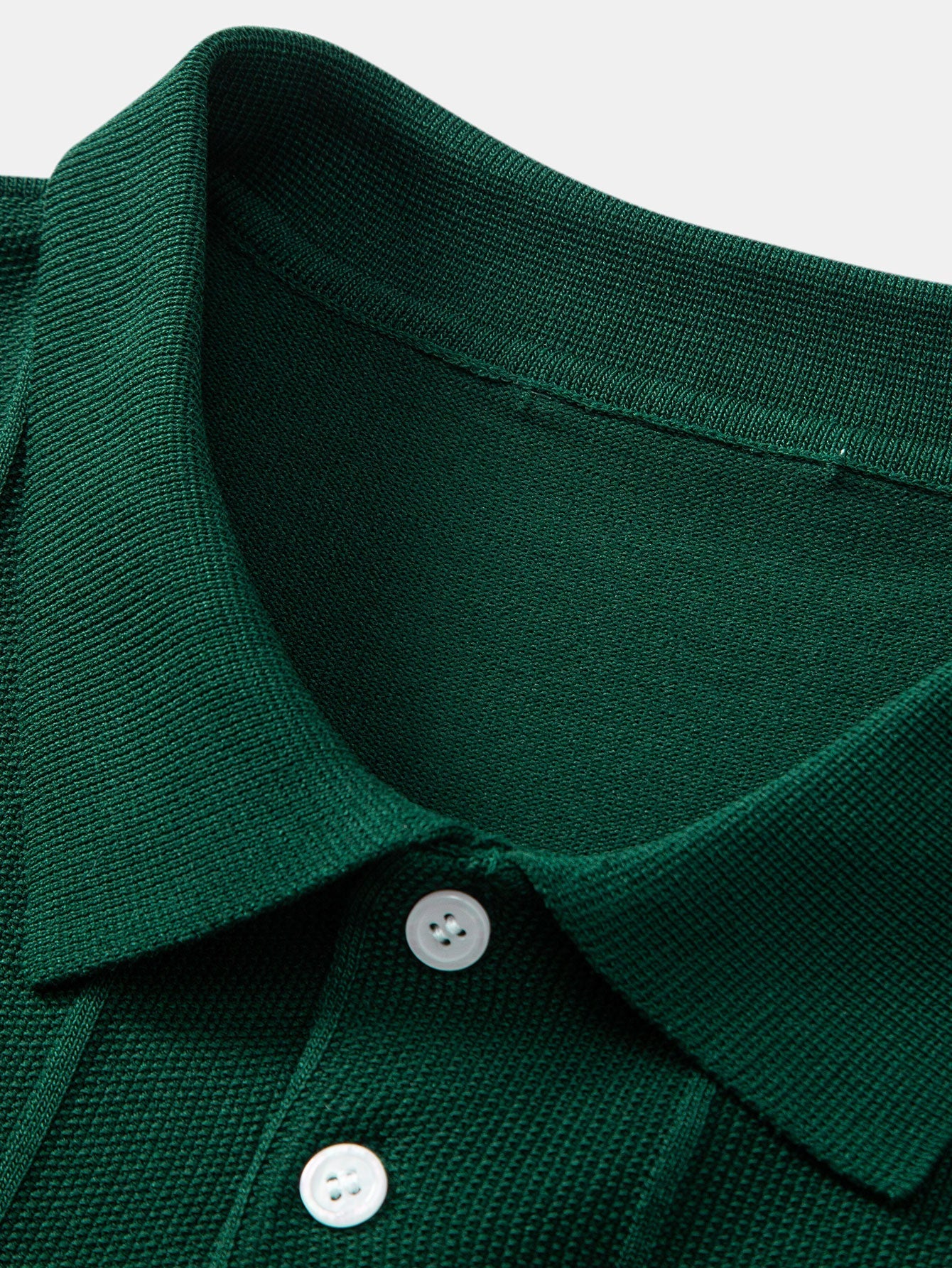 Cooper - Stripe Jacquard Knit Polo Shirt & Straight Leg Ribbed Pants