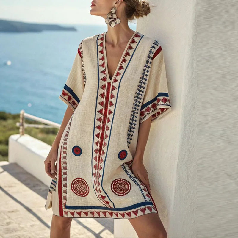 Monica - Elegant Beach Dress for a Summer Style