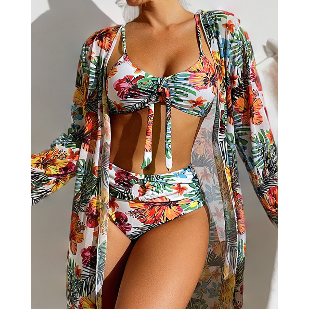 Ruby - Bikini with Flower Skirt