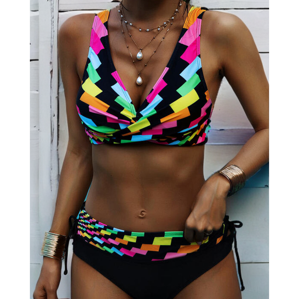 Savannah - Cheerful Colorful Bikini