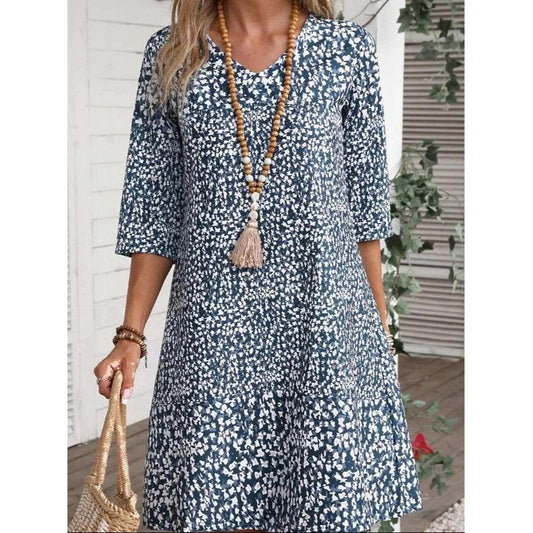 Coral | Boho Bloom Dress