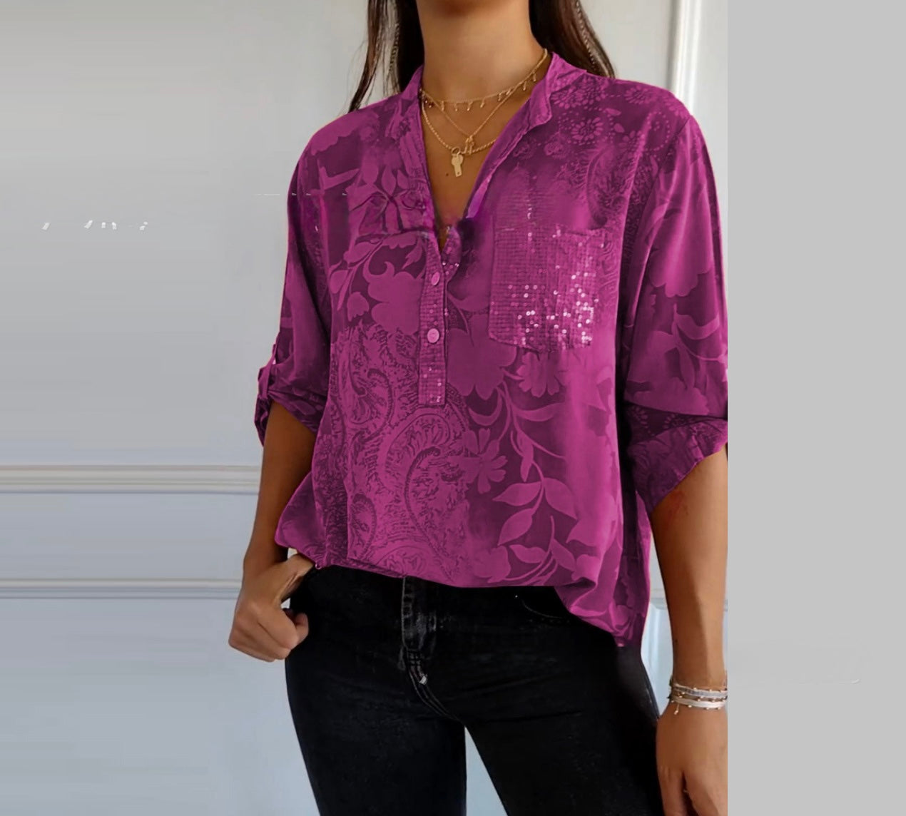 Fallon | Flora Touch Shirt