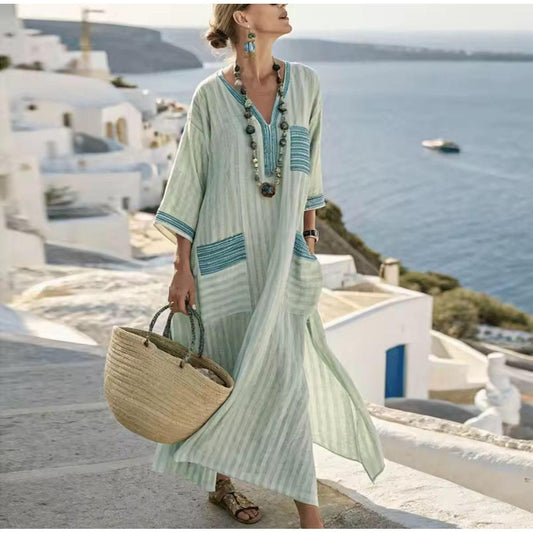 Lowanna - Long Strand Dress for a Stylish Summer Look